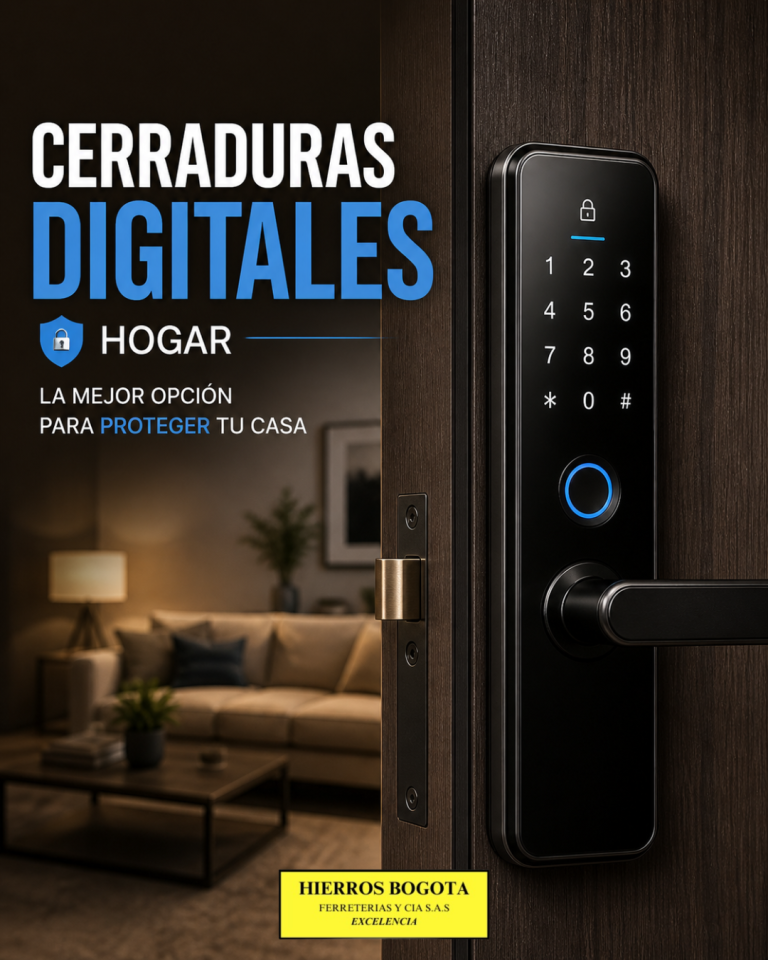 Lee más sobre el artículo Cerraduras digitales hogar: la mejor opción para proteger tu casa