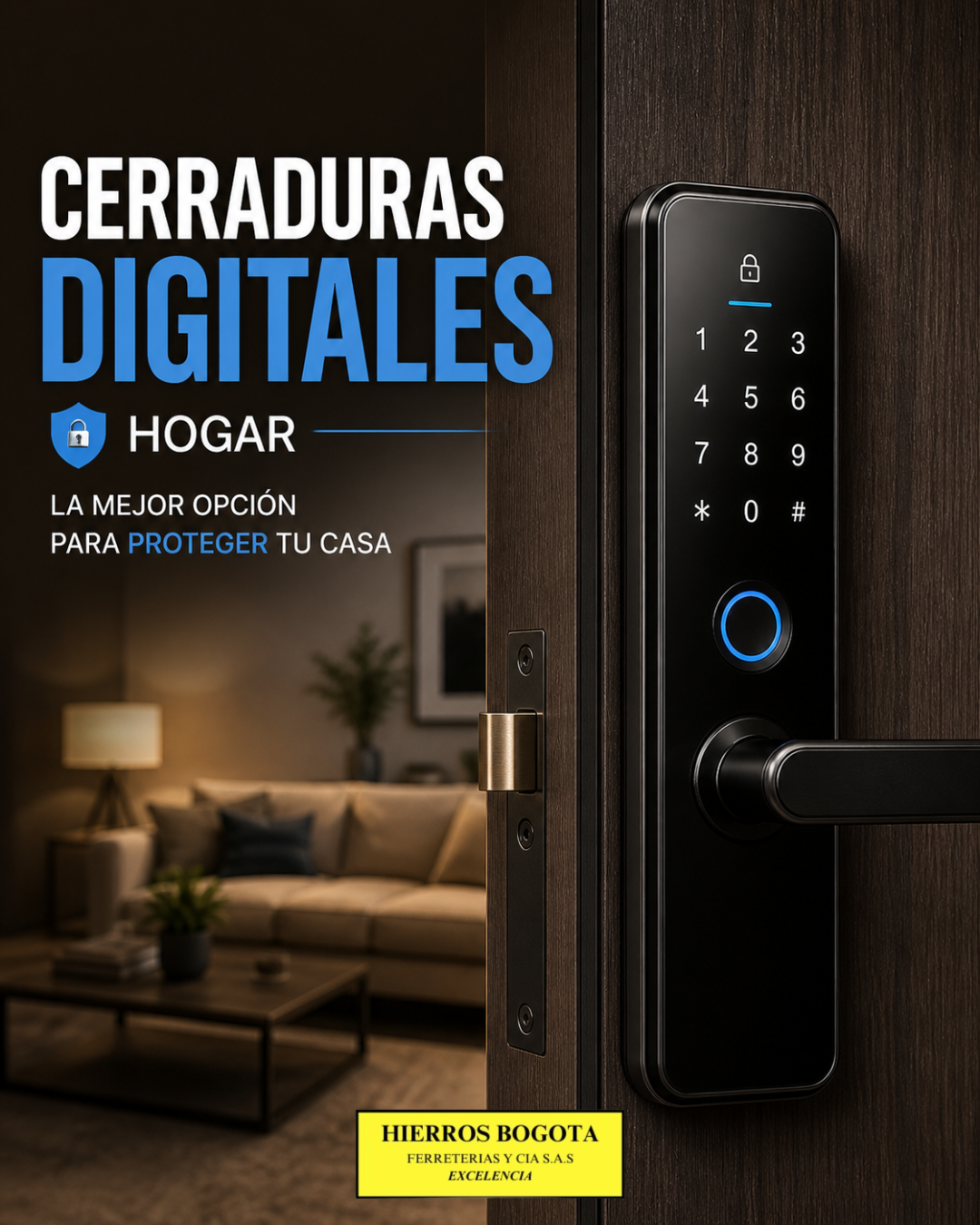En este momento estás viendo Cerraduras digitales hogar: la mejor opción para proteger tu casa