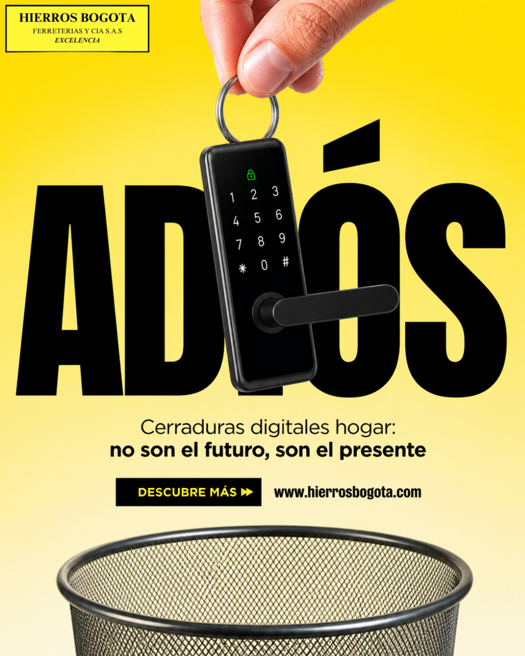 En este momento estás viendo Cerraduras digitales hogar: no son el futuro, son el presente